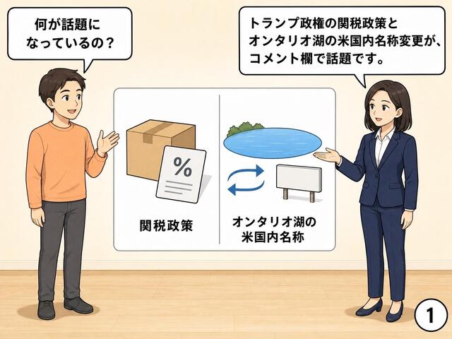 【マンガ】「トランプ政権の ・地名変更政策に疑問」「歴史や経済への影響を懸念」 - 米国の一方的な政策転換に賛否【ヤフコメで話題】 関税