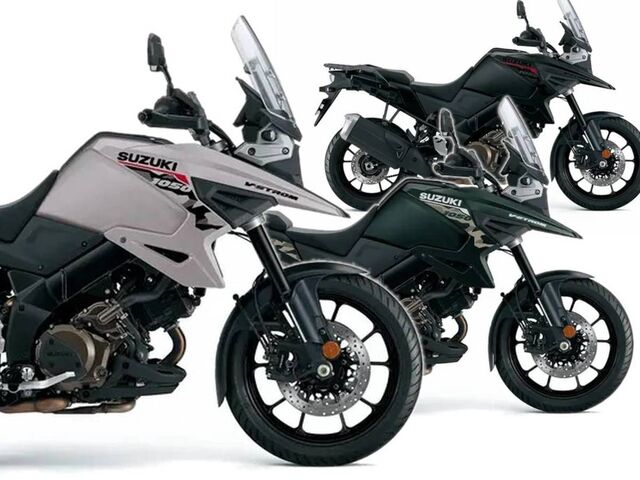 迷彩登場！「Vストローム1050」「Vストローム1050DE」2027年モデルが海外発表 新色&新グラフィックを採用