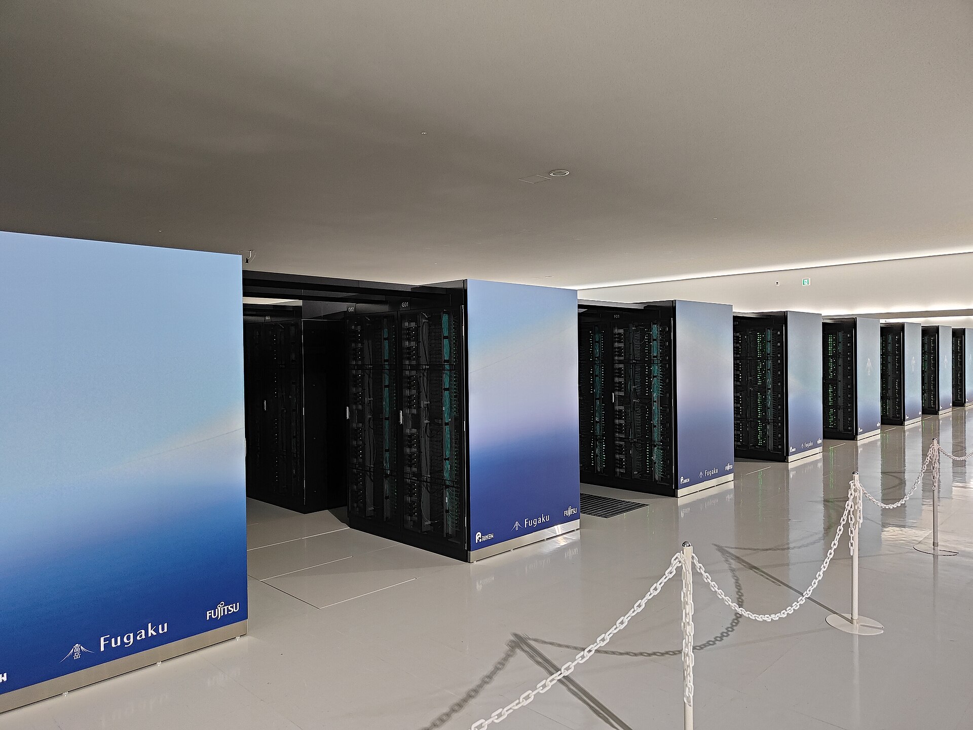 理化学研究所計算科学研究センターのスーパーコンピュータ富岳