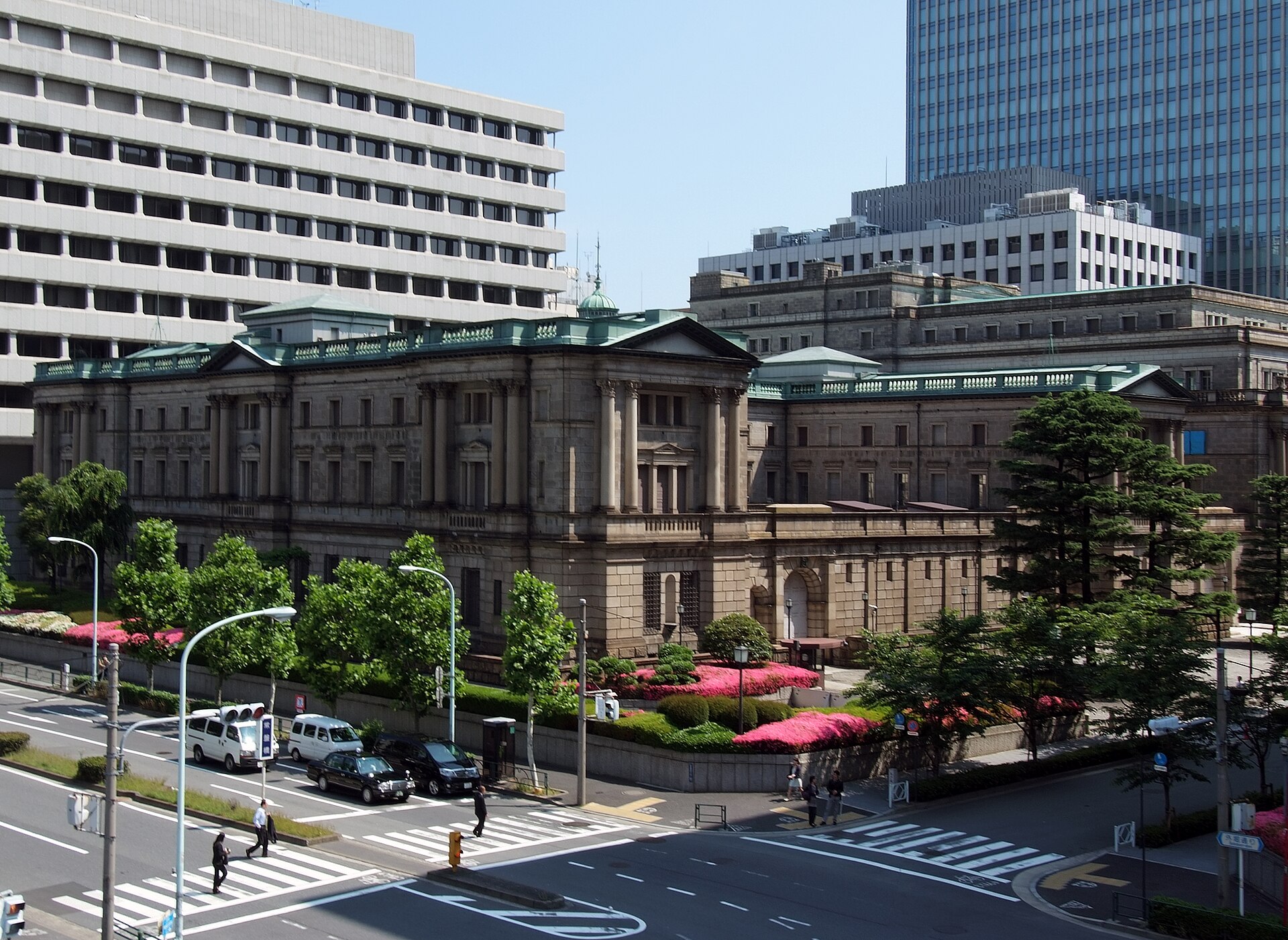 東京都中央区の日本銀行本店