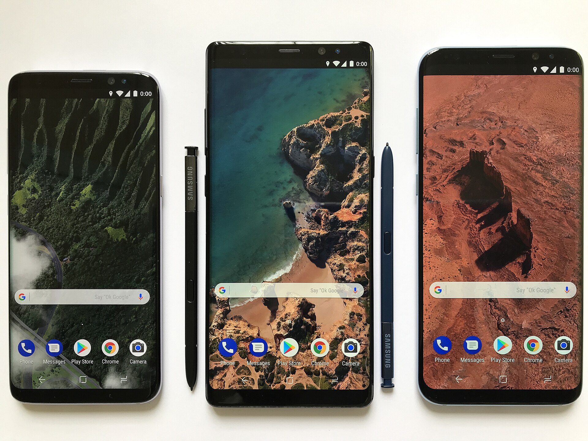 Androidスマートフォンの端末（国内OSシェア調査の記事イメージ）
