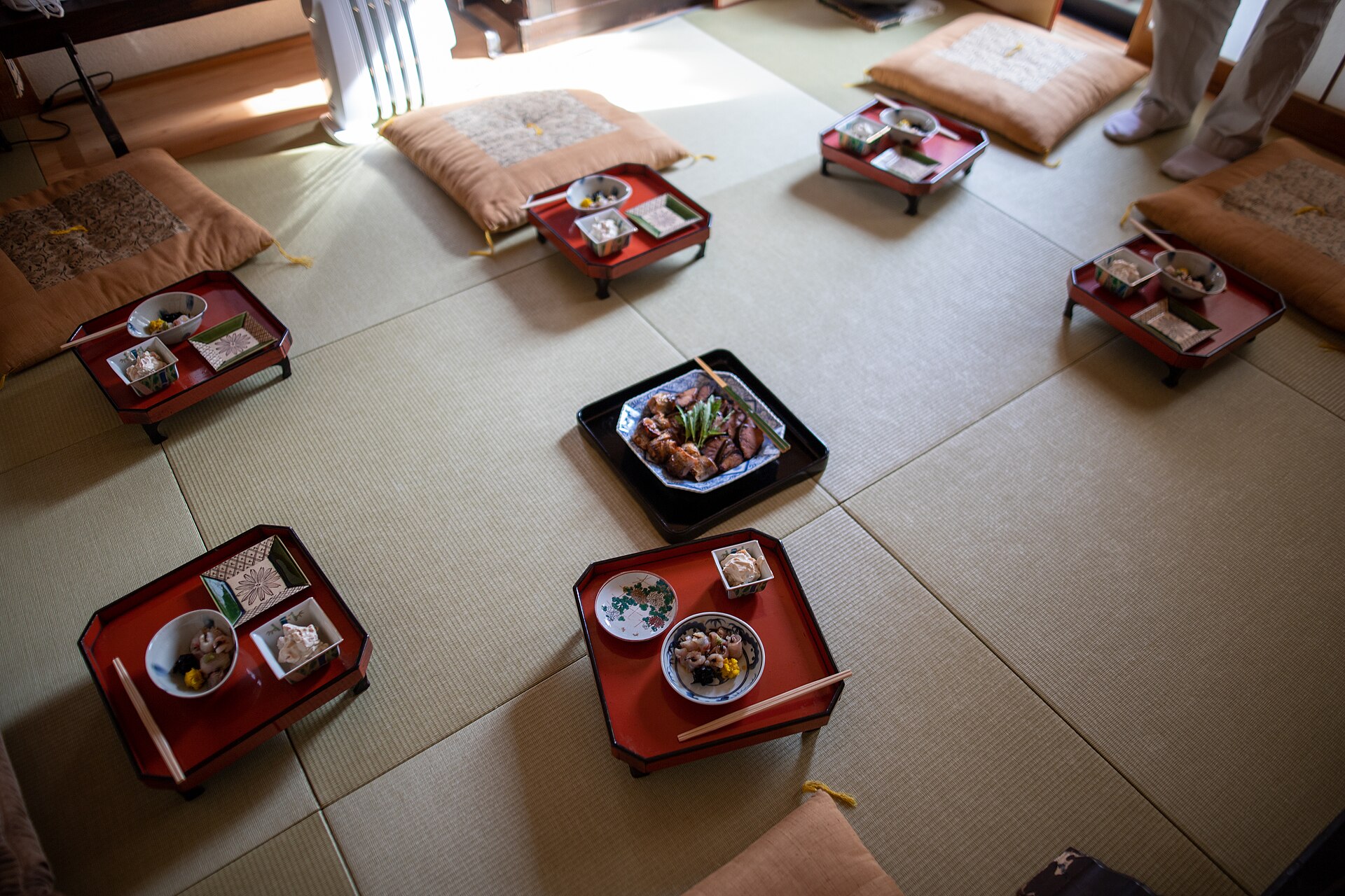 畳が敷かれた日本の和室